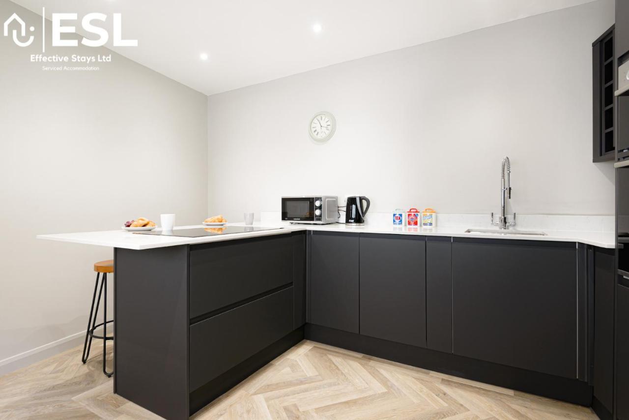שרוסברי Comfy Modern 2 Bedroom Duplex Apartment With Sun Terrace מראה חיצוני תמונה