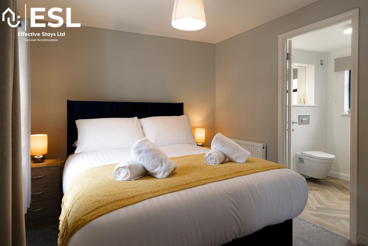 שרוסברי Comfy Modern 2 Bedroom Duplex Apartment With Sun Terrace מראה חיצוני תמונה